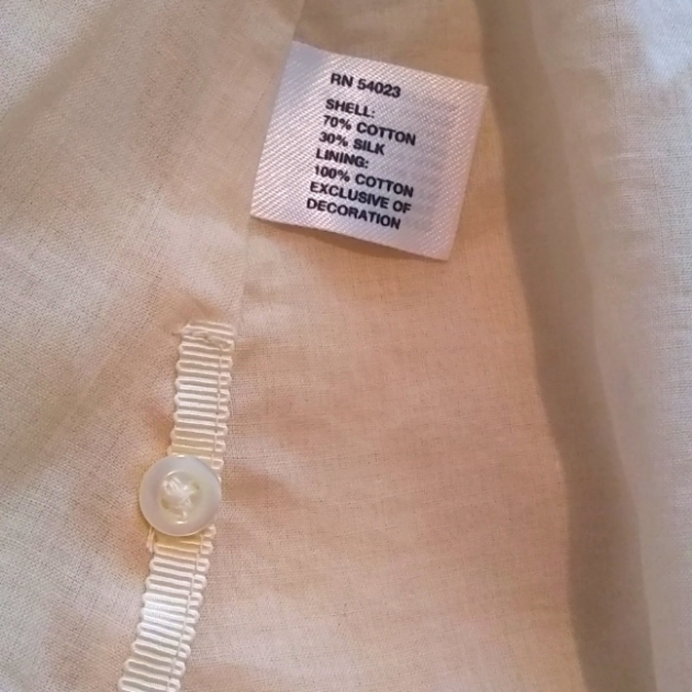 GAP Wonderful Dress  Cotton/Silk Sz S - Picture 5 of 5